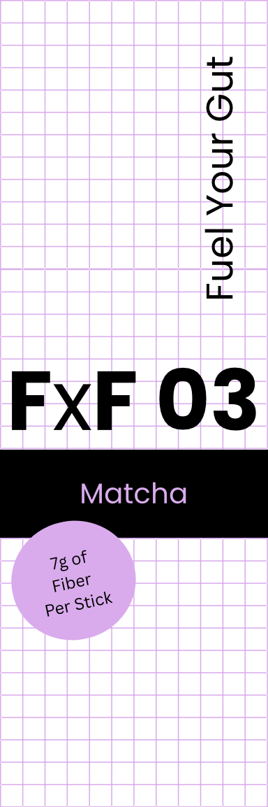 FxF 03 Matcha - 7g of Fiber per Stick